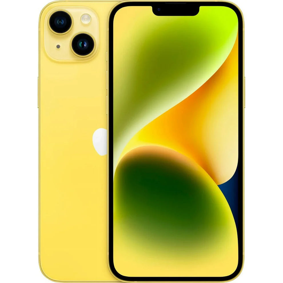 Buy Apple iPhone 14 Yellow unlocked – available in 128GB, 256GB, and 512GB – excellent/good/new condition for retail and wholesale buyers – works with AT&T, Verizon, T-Mobile, MetroPCS, BoostMobile, Cricket, and all global GSM/CDMA carriers.
