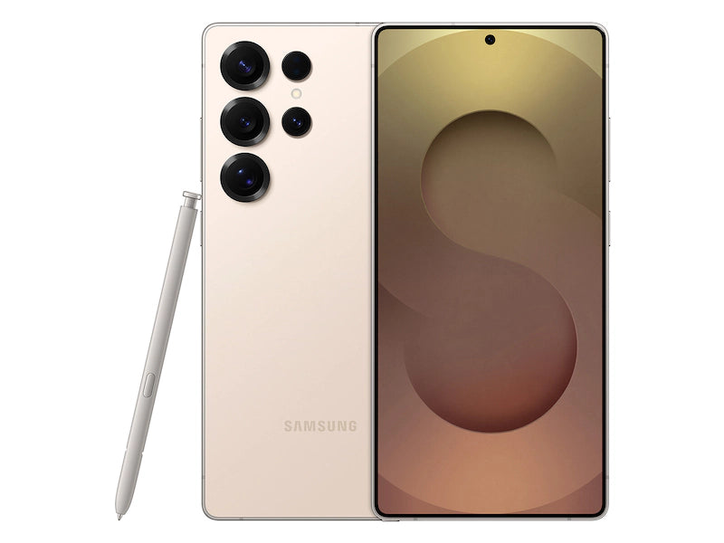 Samsung Galaxy S25 Ultra Titanium Pinkgold — elegant exclusive finish, unlocked smartphone stocked in 256GB, 512GB, and 1TB for wholesale and retail customers