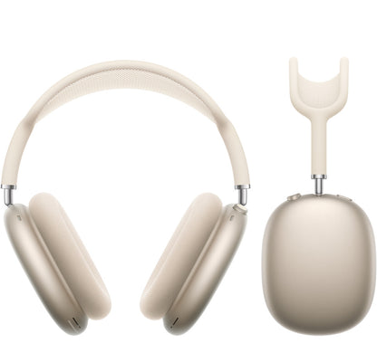 Apple AirPods Max 2024 USB-C in Starlight finish — luxury wireless over-ear headphones with noise cancellation, optimized for retail and wholesale buyers.