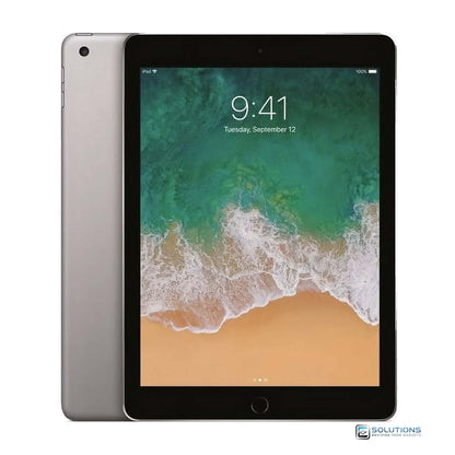 iPad 7th Gen in Space Gray with Wi-Fi and Wifi + Cellular. Fully unlocked, 32GB and 128GB storage. Ideal for on-the-go users and bulk resellers.