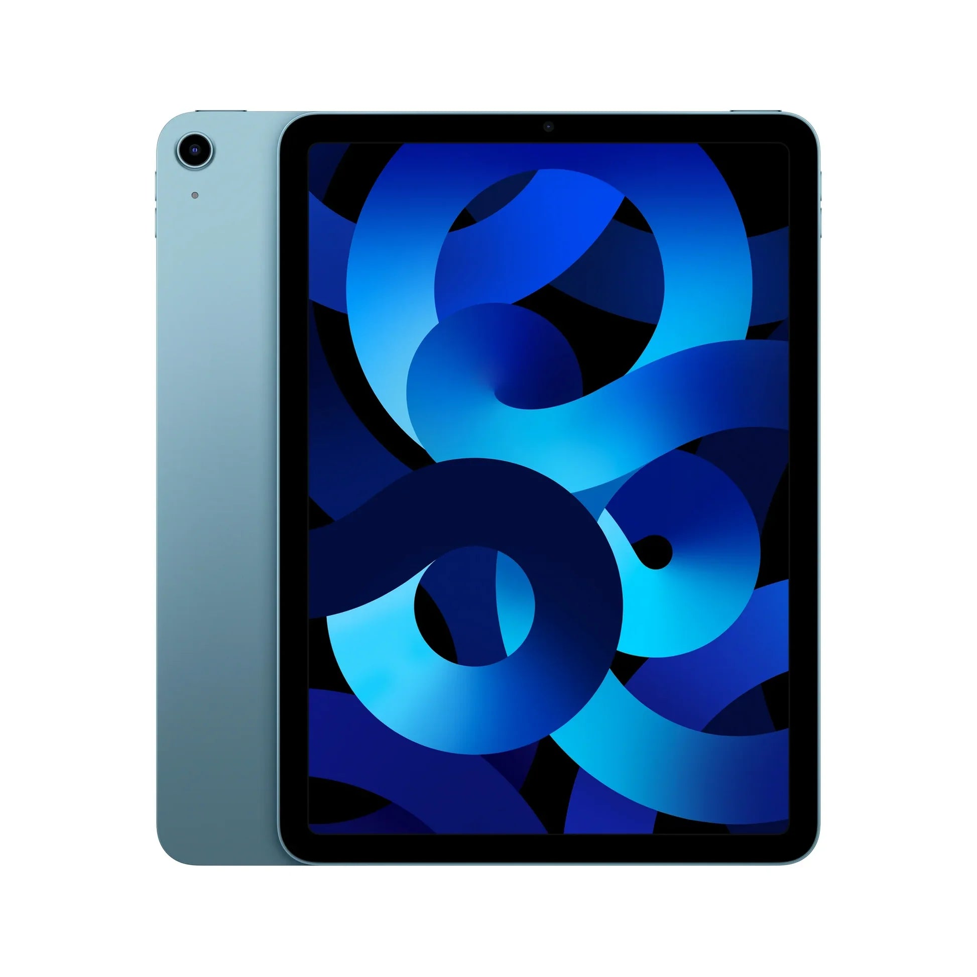 Blue iPad Air 5 — 64GB and 256GB, available in Wi-Fi and Wi-Fi + Cellular unlocked versions. Powerful performance in a bold color for retail or wholesale buyers.