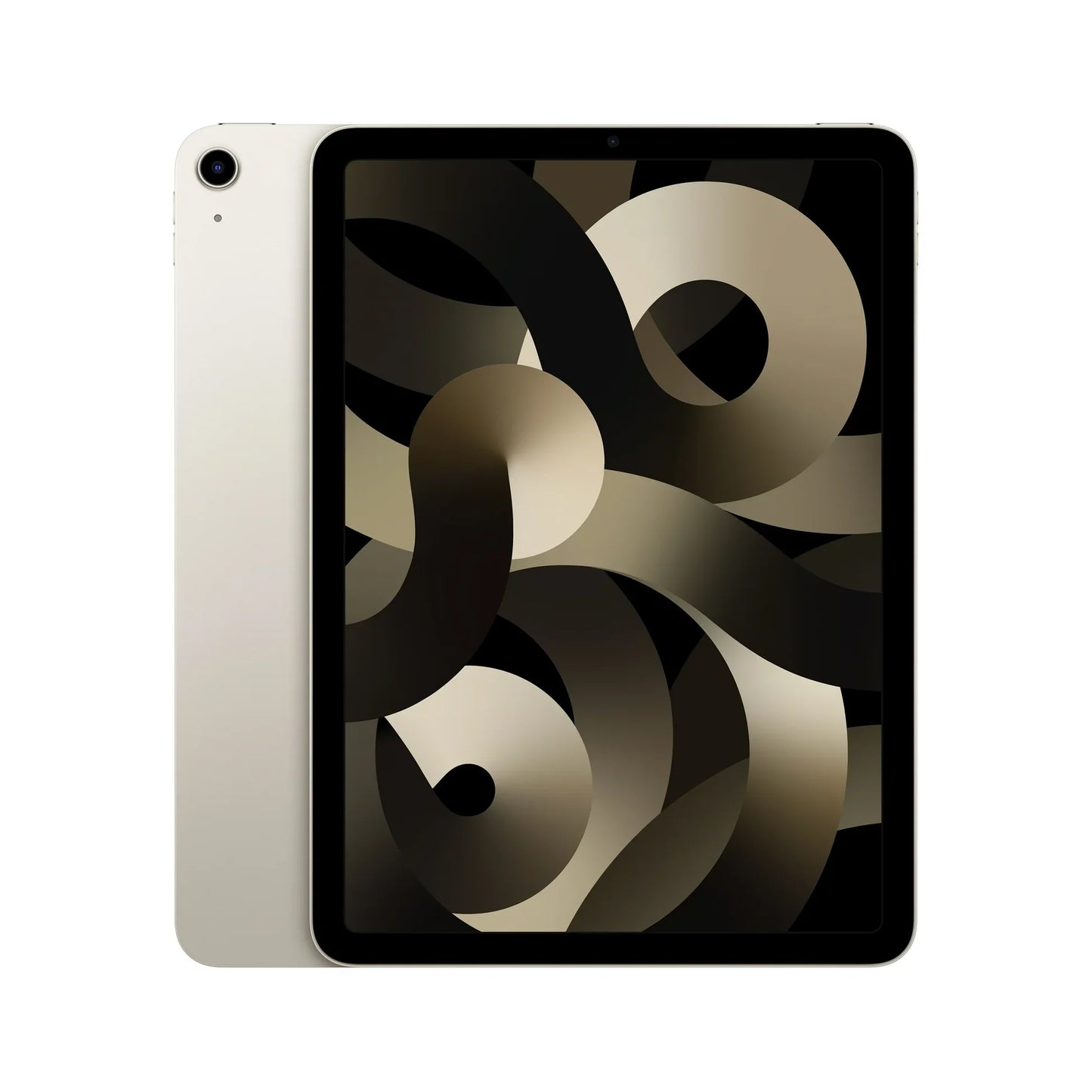 Starlight Apple iPad Air 5 — 64GB and 256GB, supports both Wi-Fi and Wi-Fi + Cellular networks. Elegant and versatile for work, study, and entertainment.