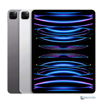 Apple iPad Pro 12.9-inch 6th Generation lineup in Space Gray and Silver — available in 128GB, 256GB, 512GB, 1TB, and 2TB storage, with Wi-Fi and Wi-Fi + Cellular unlocked models for retail and wholesale buyers.