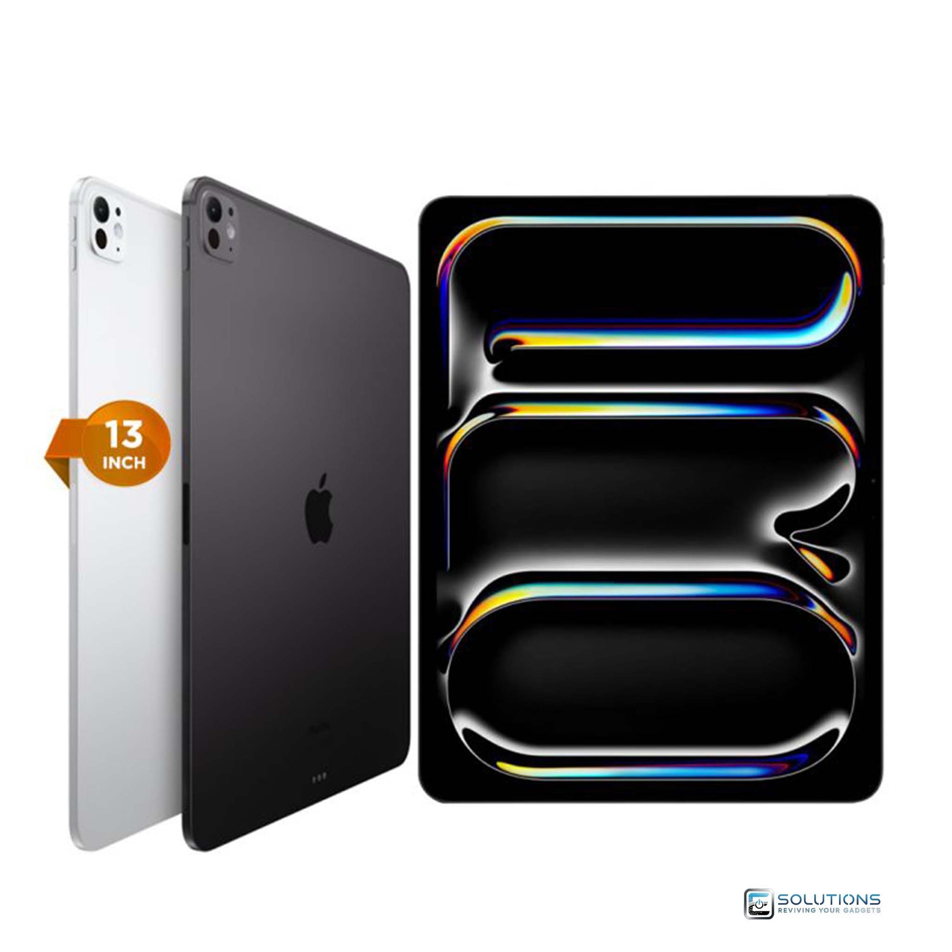 Apple iPad Pro 13-inch M4 lineup in Space Black and Silver — available in 256GB, 512GB, 1TB, and 2TB storage options, with Wi-Fi and Wi-Fi + Cellular unlocked models for retail and wholesale customers.