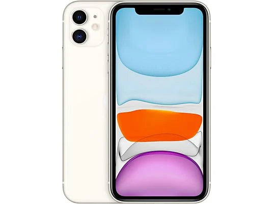 Clean and modern White iPhone 11 shown in all storage variants — fully unlocked and compatible with GSM and CDMA carriers. Great for everyday users or wholesale distributors.