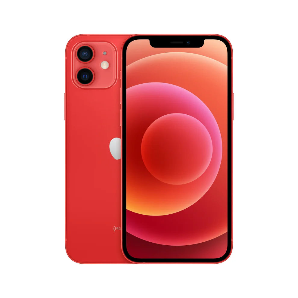 Apple iPhone 12 Mini in (PRODUCT)RED — bold color with purpose. Unlocked and available in 64GB, 128GB, and 256GB. Ready for GSM and CDMA carriers, suitable for retail and wholesale supply.