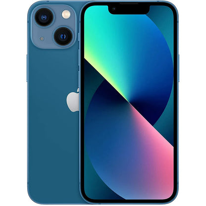 iPhone 13 Mini in striking Blue finish, available in 64GB to 256GB storage, fully unlocked and tested, GSM and CDMA compatible, perfect for resale, business bulk orders, or personal use.