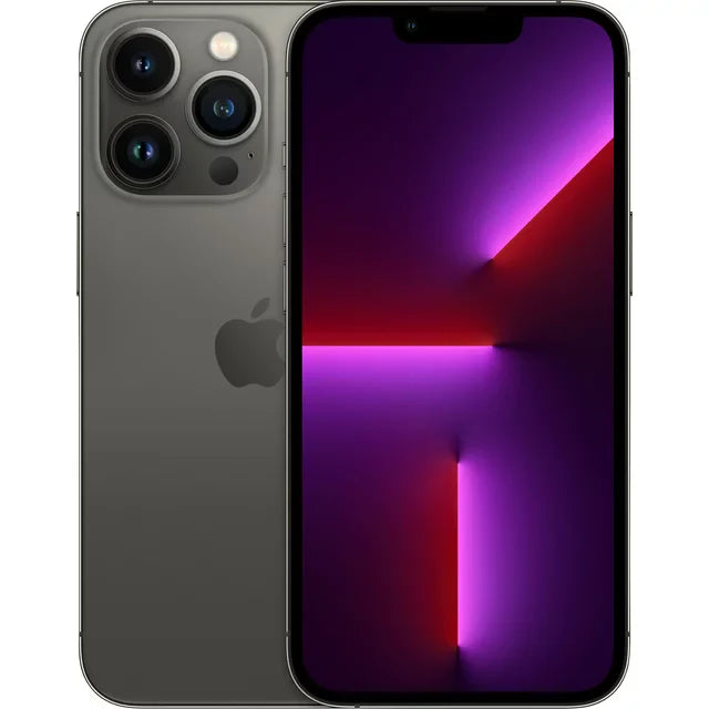 Factory unlocked Apple iPhone 13 Pro in Graphite — available in 128GB, 256GB, 512GB, and 1TB storage options. Excellent/good condition, compatible with GSM and CDMA carriers.