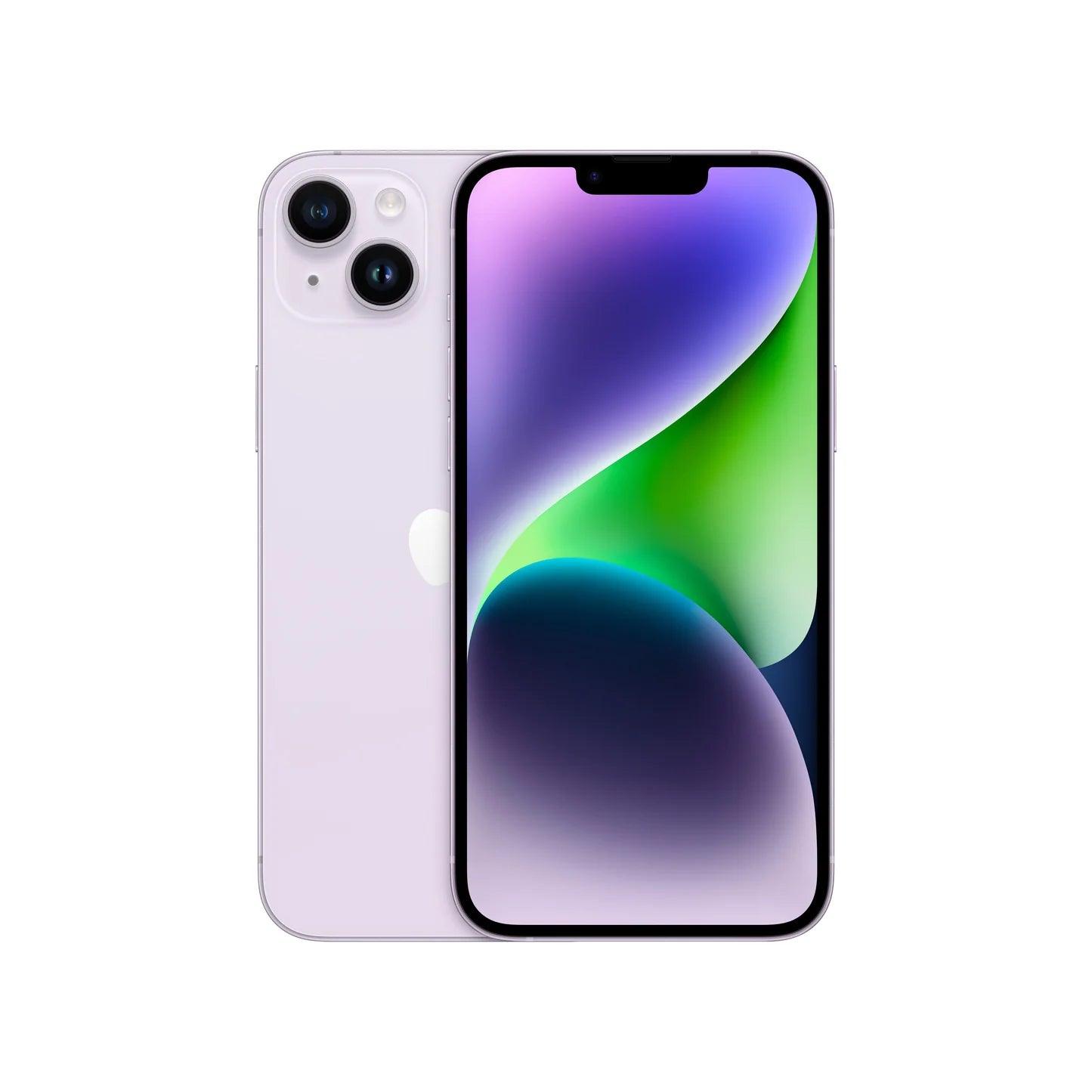 Purple iPhone 14 Plus with premium finish – fully unlocked, all storage sizes available; perfect for personal use or resale.