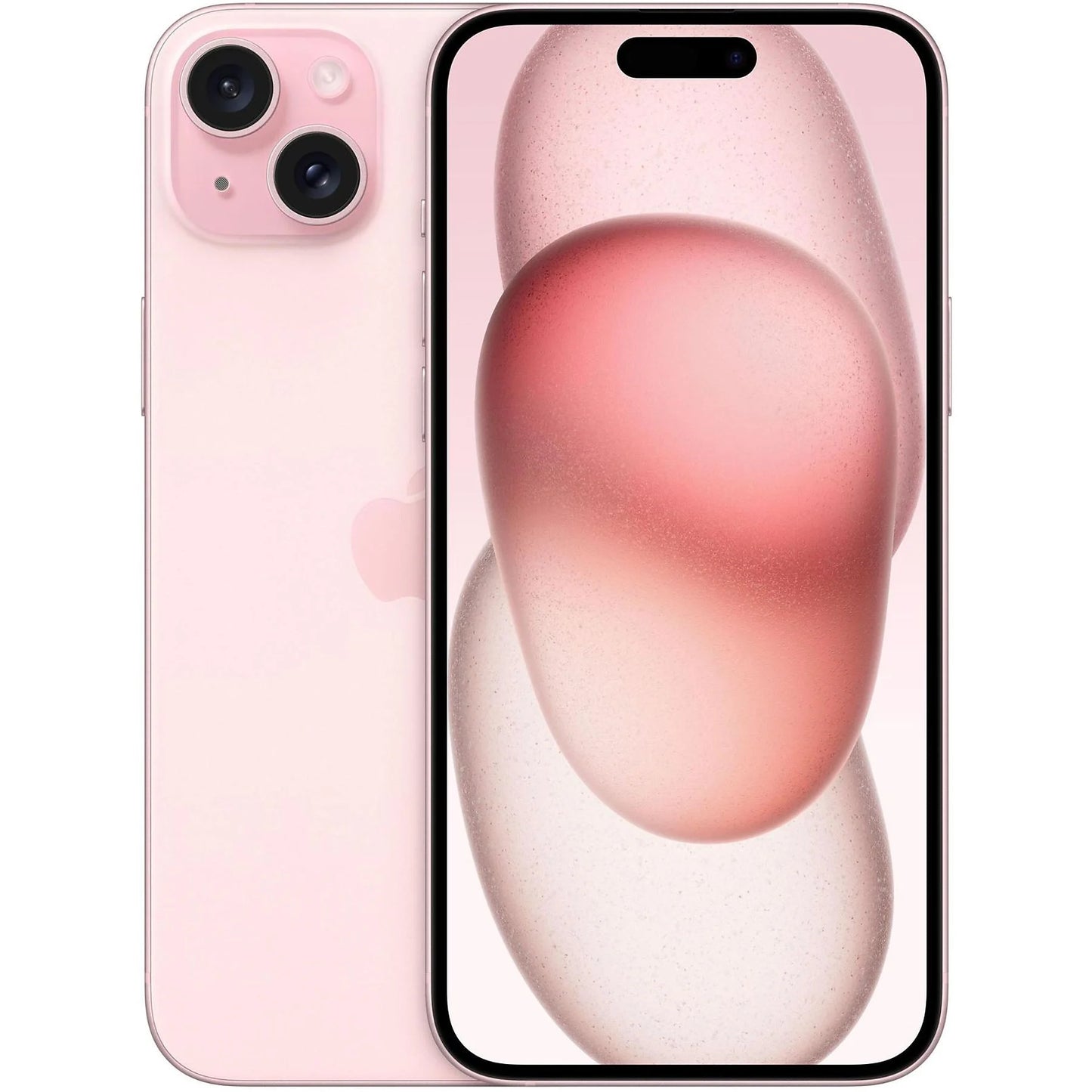 Apple iPhone 15 Plus in stylish Pink finish. Fully unlocked and available in 128GB, 256GB, and 512GB. Works with all carriers including Cricket, BoostMobile, MetroPCS, and more.