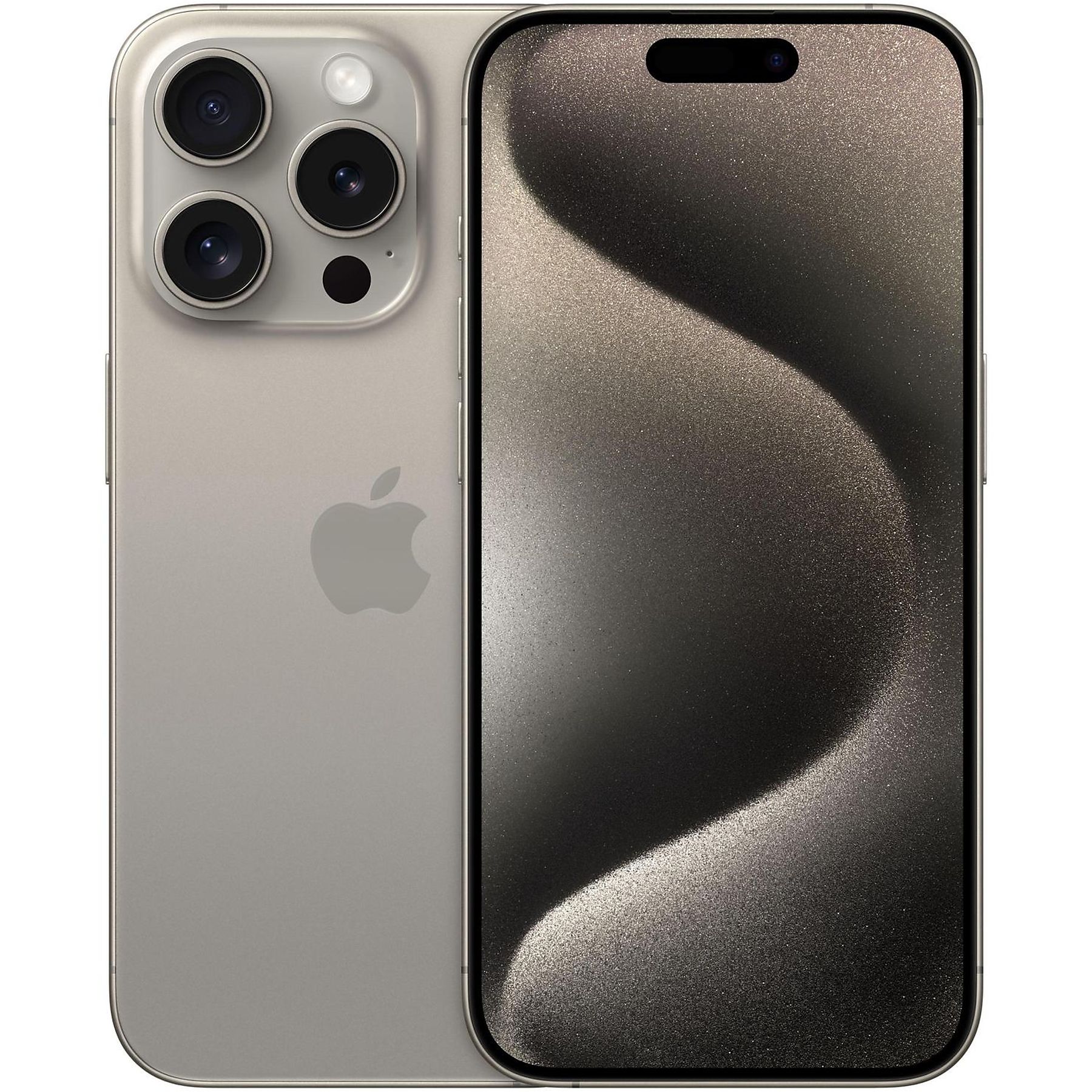iPhone 15 Pro Max in Natural Titanium finish. Premium build, factory unlocked, and available in 256GB, 512GB, and 1TB. Ideal for everyday users and wholesale buyers alike.
