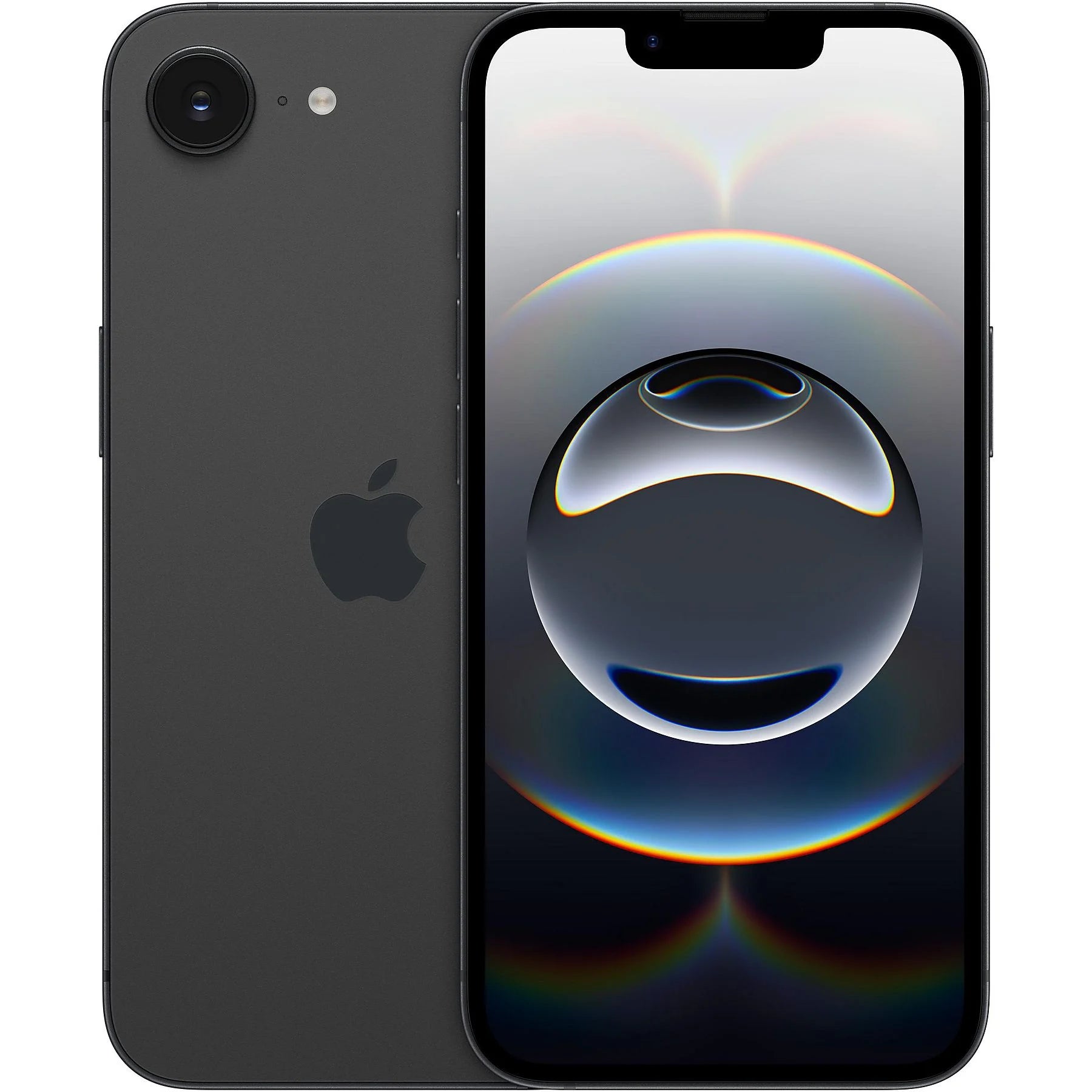 Apple iPhone 16 E in Midnight and Starlight colors—shown side by side. Available in 128 GB, 256 GB, and 512 GB with fast A18 chip, USB‑C, and long battery life. Factory unlocked and ideal for retail or wholesale buyers. 
