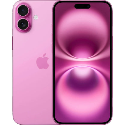 Stylish Pink iPhone 16 Plus new in Box— offered in all storage variants. Unlocked and ready to use on any U.S. network. Popular choice for personal and gift buyers.

