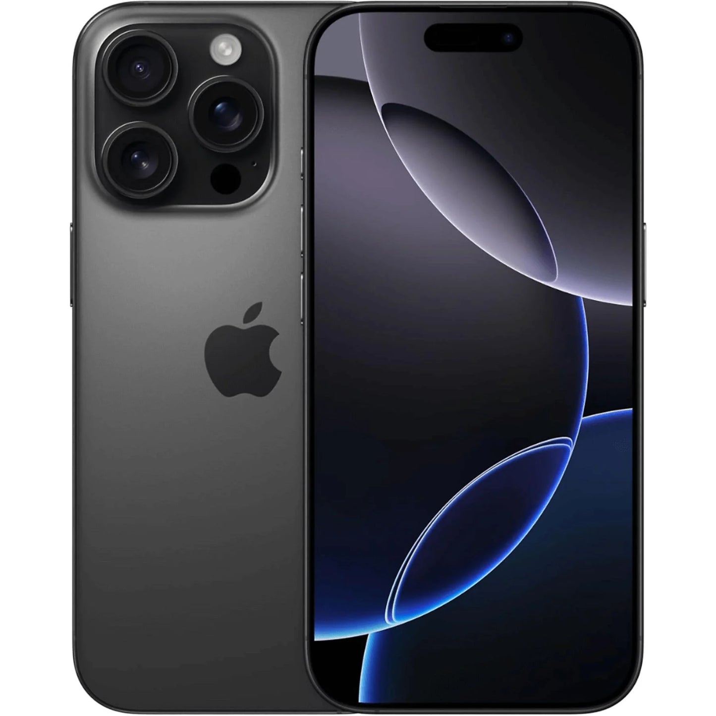 Sleek Black Titanium iPhone 16 Pro — available in 128GB, 256GB, 512GB, and 1TB. Factory unlocked, ideal for personal use or resale.