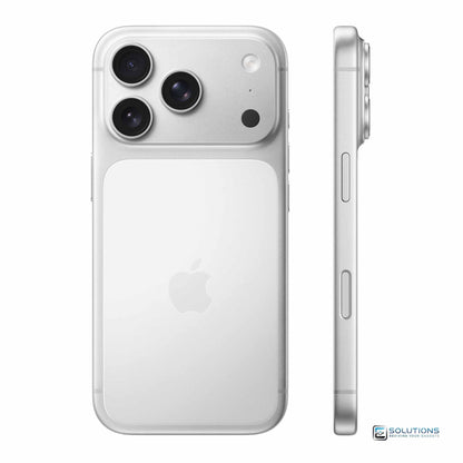 Apple iPhone 17 Pro Silver — premium unlocked smartphone with 256GB, 512GB, and 1TB storage, available for retail and wholesale