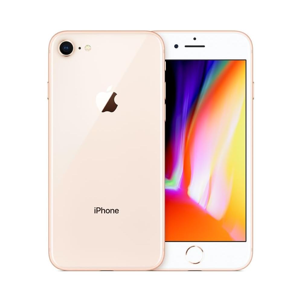 Apple iPhone 8 in Gold — available in 64GB, 128GB, and 256GB storage options, used in good condition, unlocked and ready for GSM and CDMA networks.