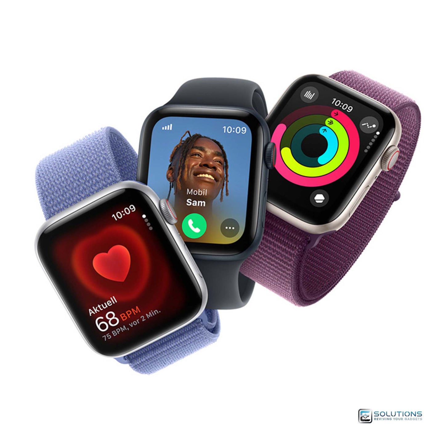 Apple Watch SE 2nd Generation all colors lineup – midnight, starlight, and silver – 40mm & 44mm GPS smartwatch available for retail and wholesale buyers