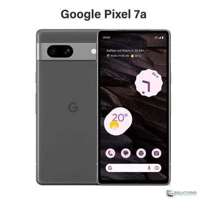 Google Pixel 7a Charcoal — sleek dark rocker-style finish, unlocked, available in 128 GB for retail and wholesale