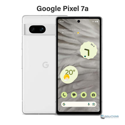 Google Pixel 7a Sea — cool arctic-blue hue, unlocked budget phone available for retail and wholesale in 128 GB