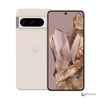 Google Pixel 8 Pro Porcelain — clean white premium finish, factory unlocked, offered with 128GB, 256GB, 512GB, and 1TB storage for wholesale and retail buyers