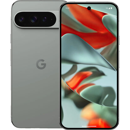 Google Pixel 9 Pro XL Hazel — distinctive green-gray finish, unlocked flagship XL model offered in 128GB, 256GB, 512GB, and 1TB for retail and wholesale