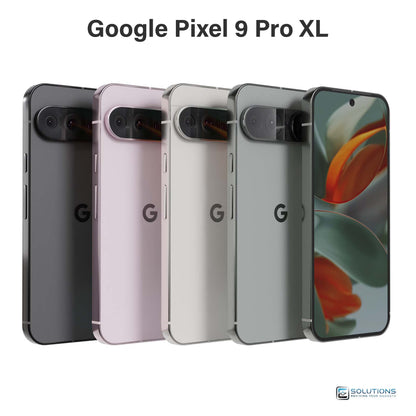 Google Pixel 9 Pro XL lineup in Obsidian, Porcelain, Hazel, and Rose Quartz — unlocked extra-large flagship smartphones for retail and wholesale with 128GB, 256GB, 512GB, and 1TB storage options