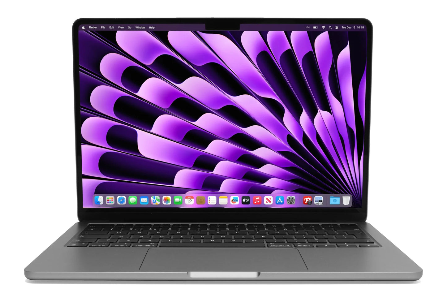 Apple MacBook Air 2022 M2 13-inch Space Gray with 8GB RAM and 256GB SSD — modern Apple laptop, efficient and portable