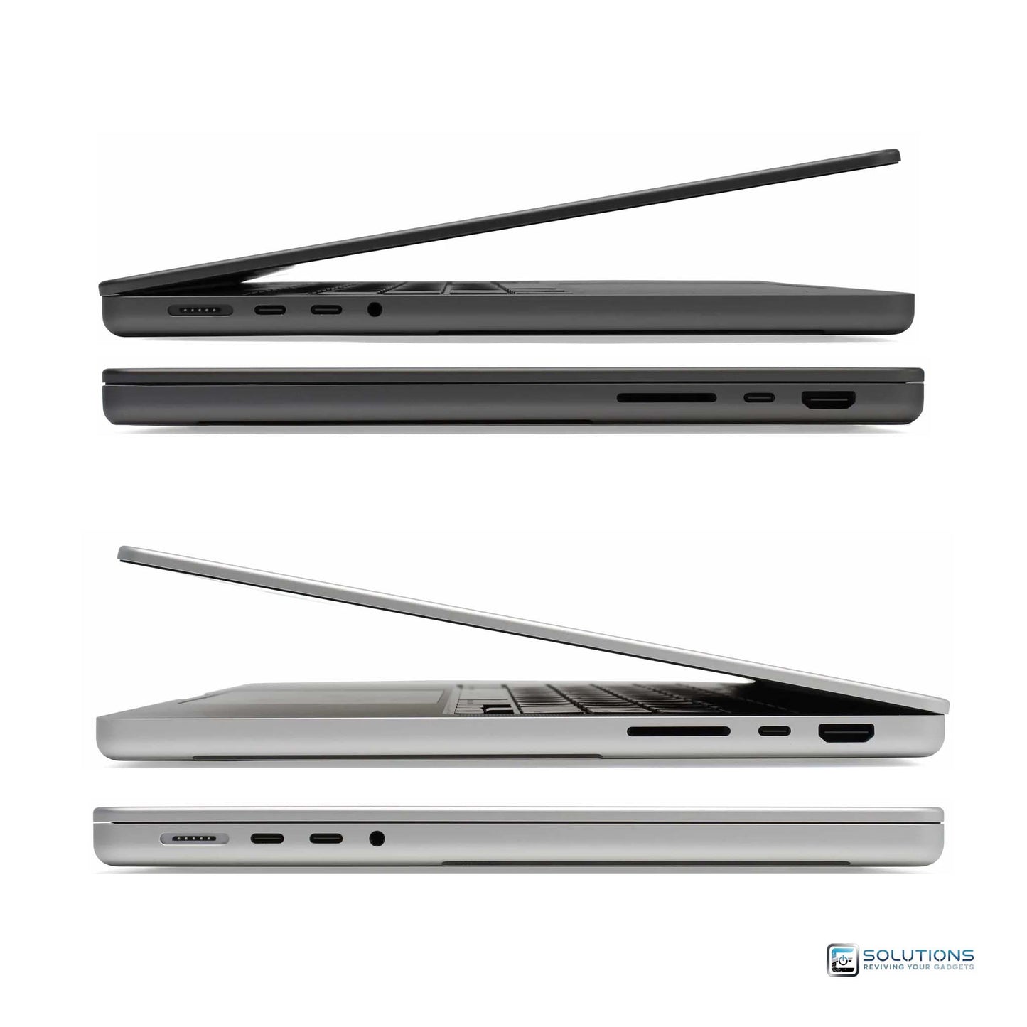 Apple MacBook Pro 14-inch 2023 M2 with 16GB RAM and 512GB SSD — lineup in Space Gray and Silver, professional-grade laptop for developers, designers, and wholesale bulk buyers