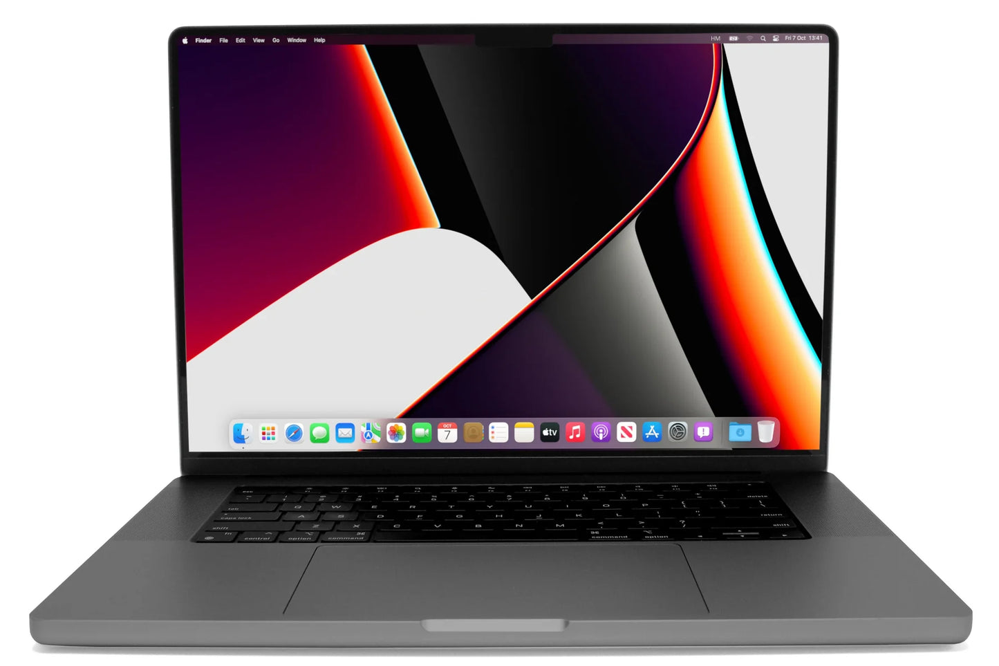 Apple MacBook Pro 16-inch 2021 M1 Pro Space Gray with 16GB RAM and 512GB SSD — professional laptop with Liquid Retina XDR display, perfect for editing, design, business, and bulk wholesale