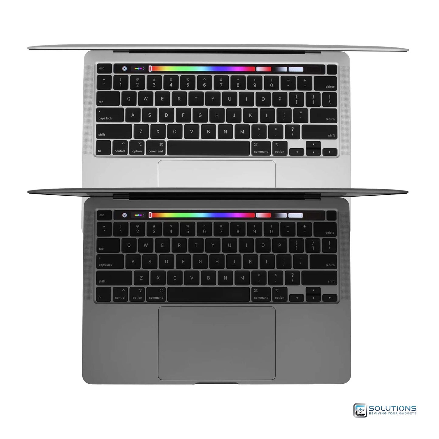 Apple MacBook Pro 2020 13-inch M1 Touch Bar with 8GB RAM and 256GB SSD — lineup of Space Gray and Silver variants, powerful professional laptop available for retail and wholesale