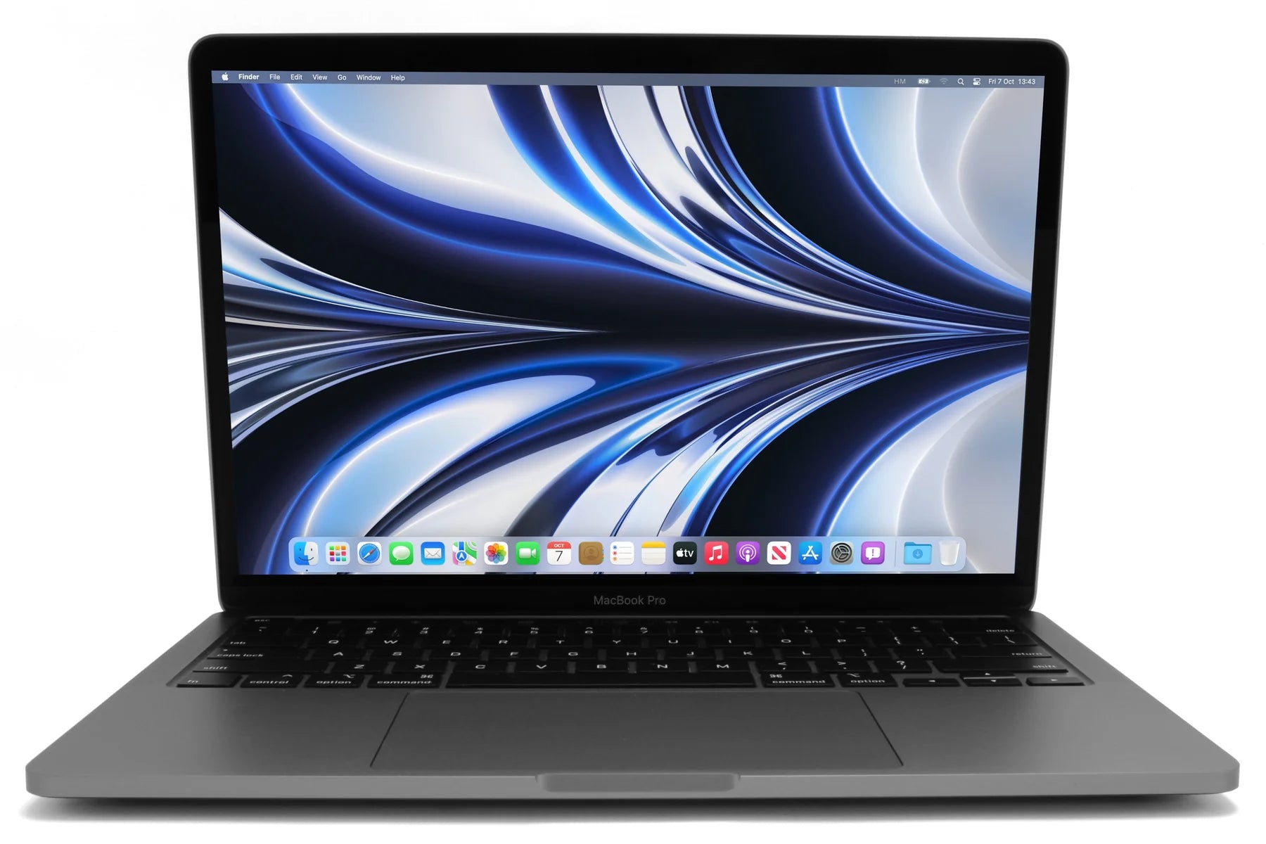 Apple MacBook Pro 2020 13-inch M1 Touch Bar Space Gray with 8GB RAM and 256GB SSD — sleek Apple laptop with Retina display, ideal for business, students