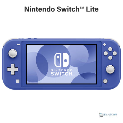 Nintendo Switch Lite Blue — handheld gaming console shown without box, available for wholesale and retail buyers