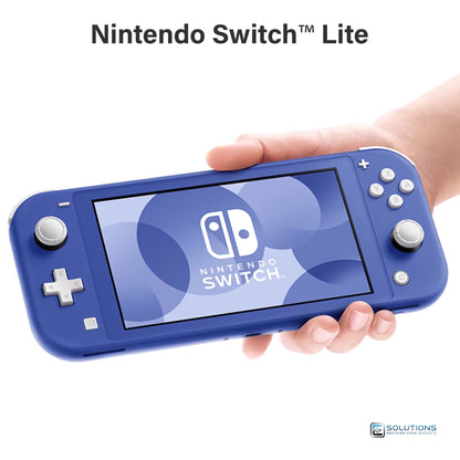 Nintendo Switch Lite Blue — handheld gaming console shown without box, available for wholesale and retail buyers