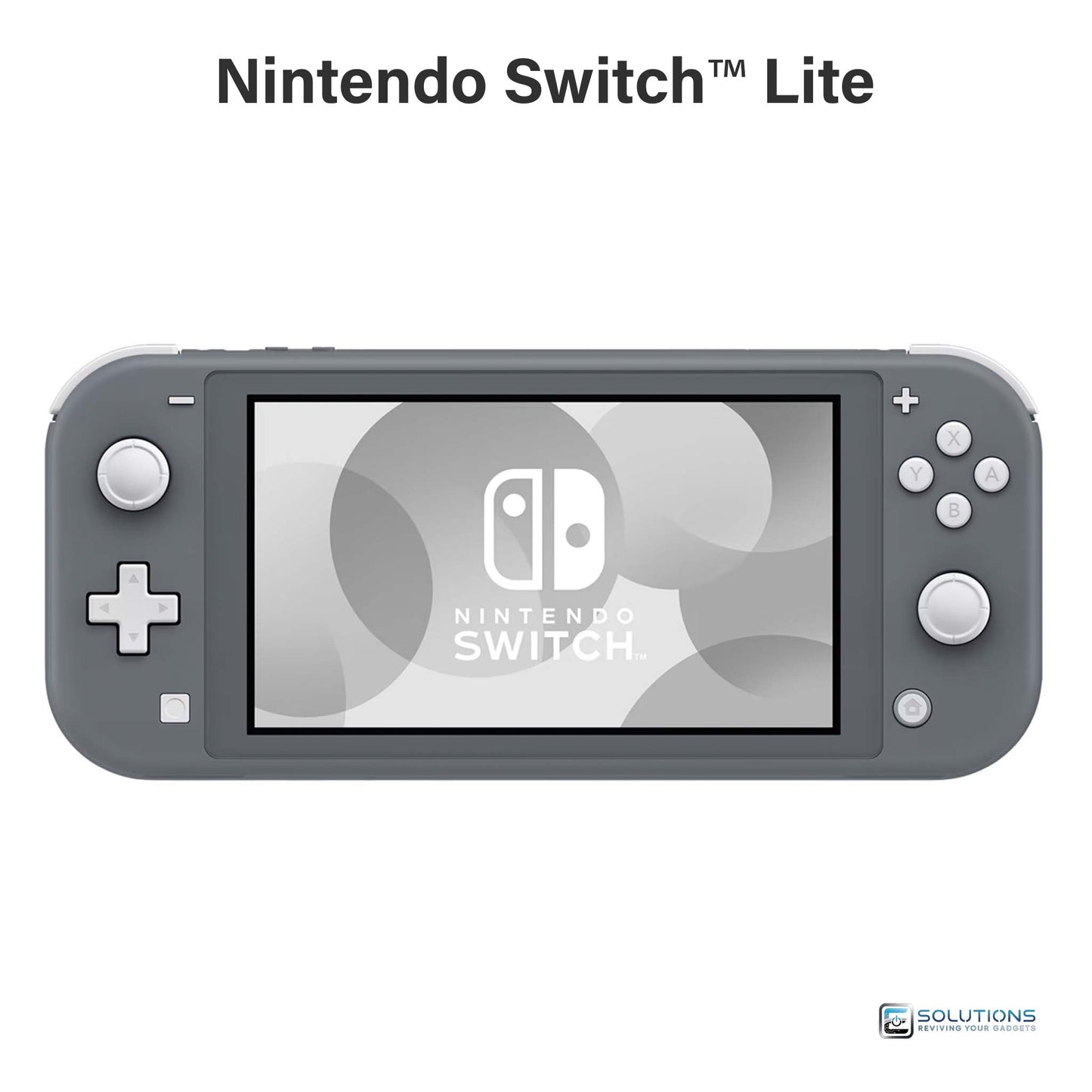 Nintendo Switch Lite Gray — compact handheld gaming system, shown without box, available for wholesale and retail supply
