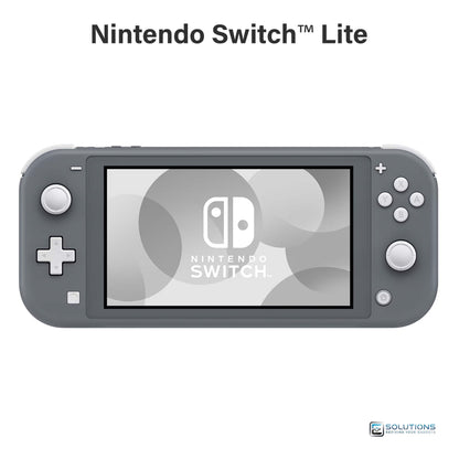 Nintendo Switch Lite Gray — compact handheld gaming system, shown without box, available for wholesale and retail supply