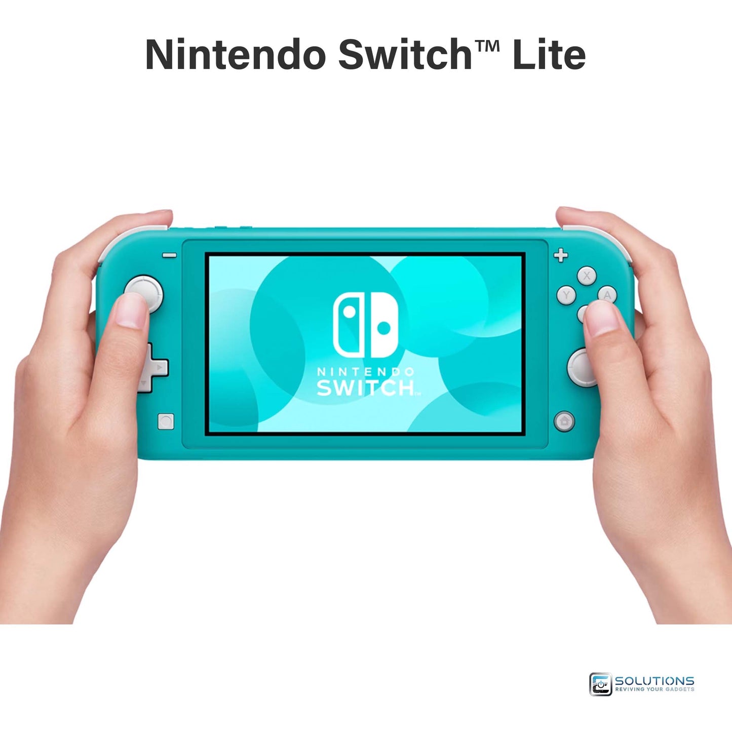 Nintendo Switch Lite Turquoise — handheld gaming system, device only view, available for retail and wholesale buyers