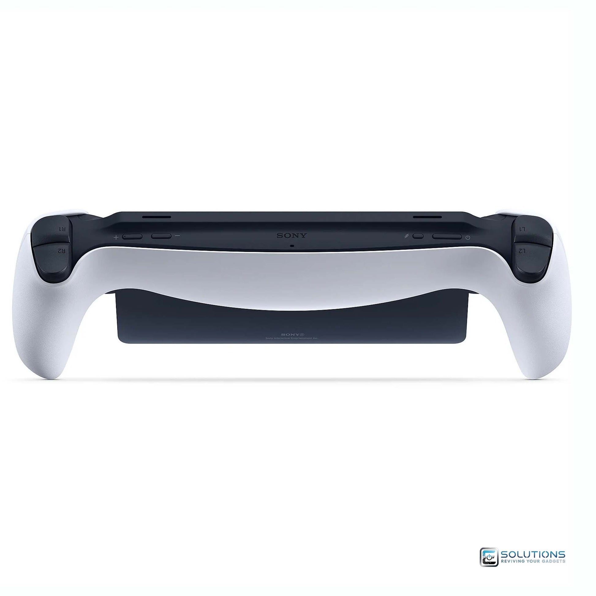 PlayStation Portal Remote Player — top view showing buttons and design of handheld PS5 streaming device, sold for retail and wholesale