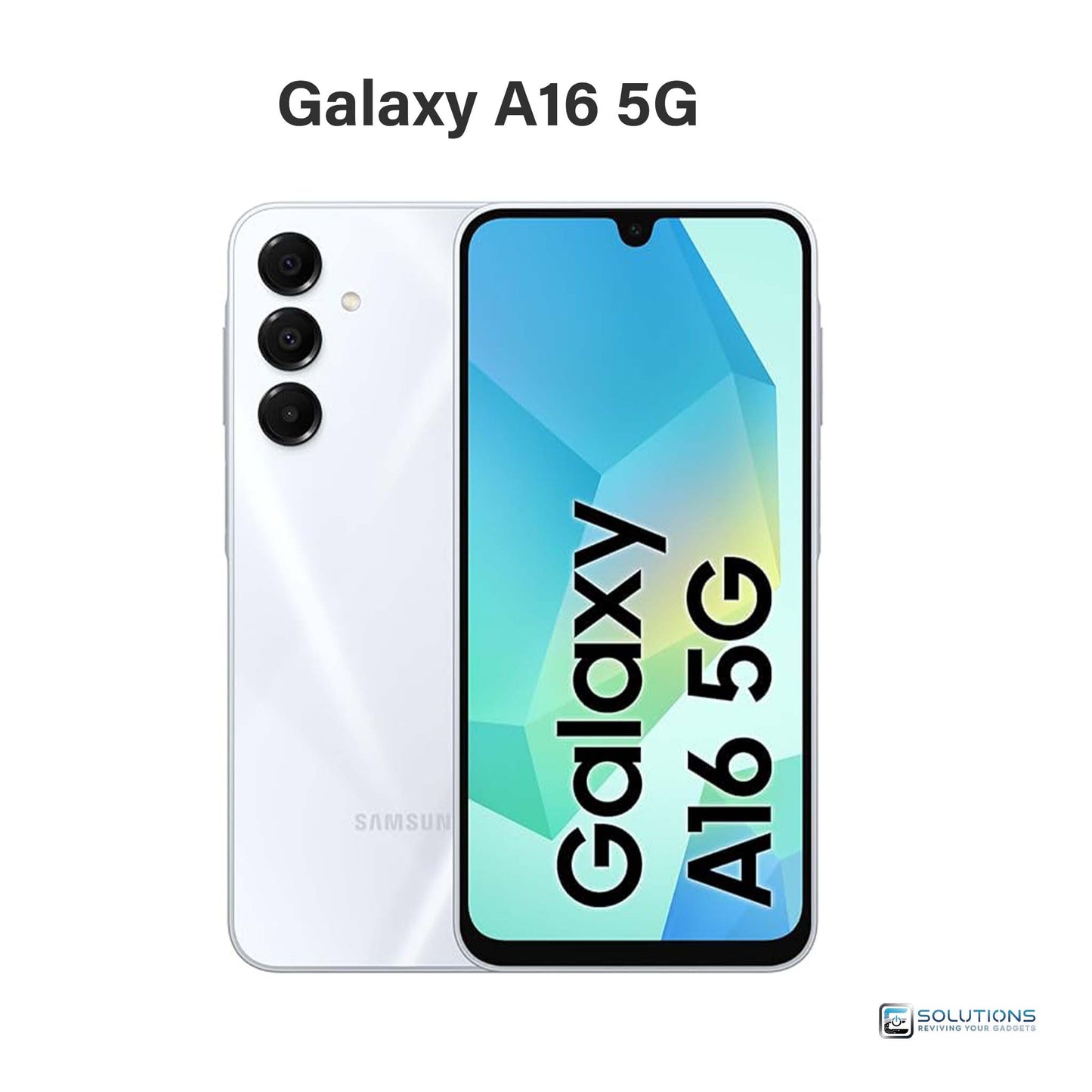 Samsung Galaxy A16 Light Gray — modern unlocked smartphone with a clean finish, offered in 128GB and 256GB for wholesale and retail buyers