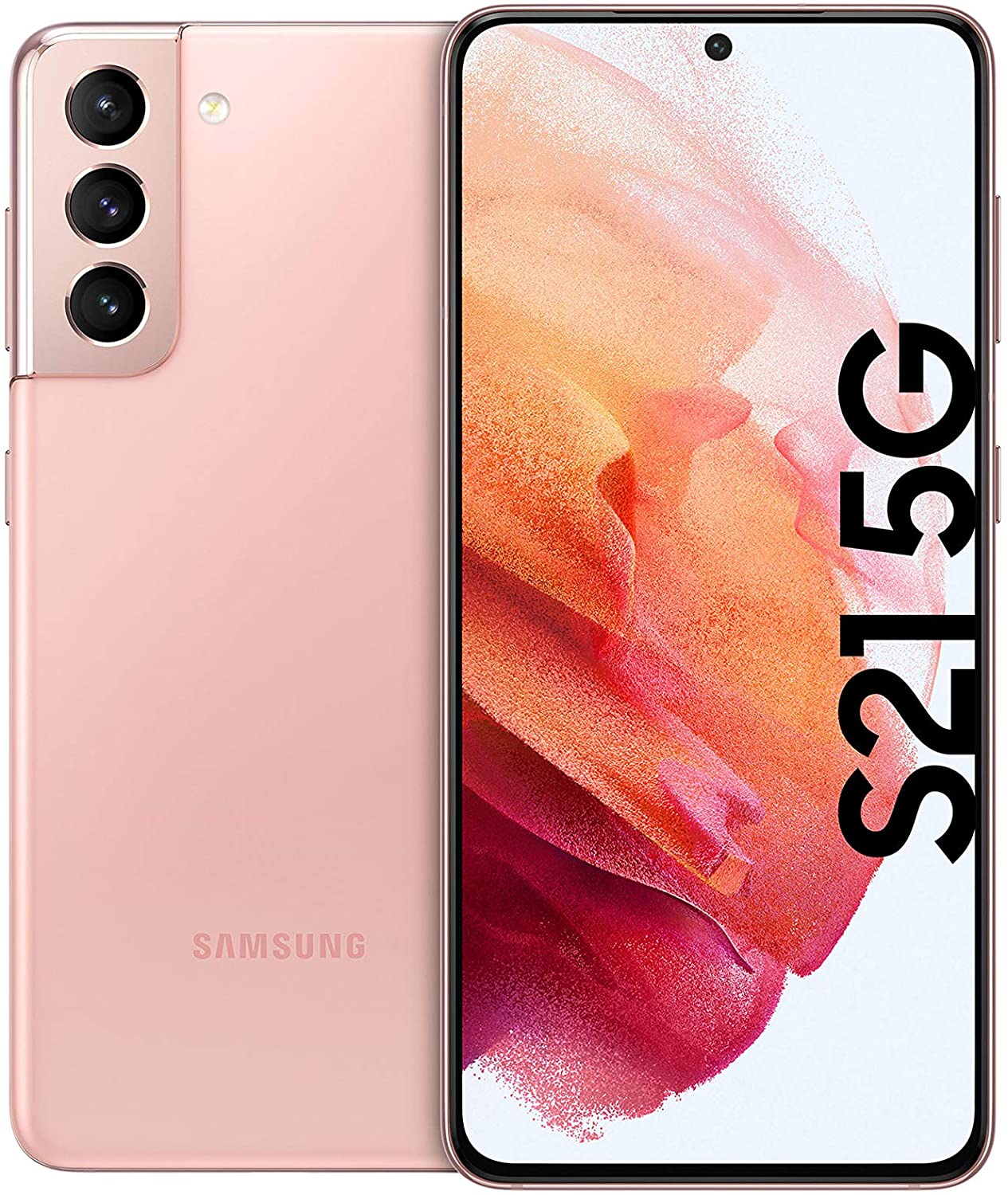 Samsung Galaxy S21 in Phantom Pink – stylish unlocked smartphone available with 128GB, 256GB storage options
