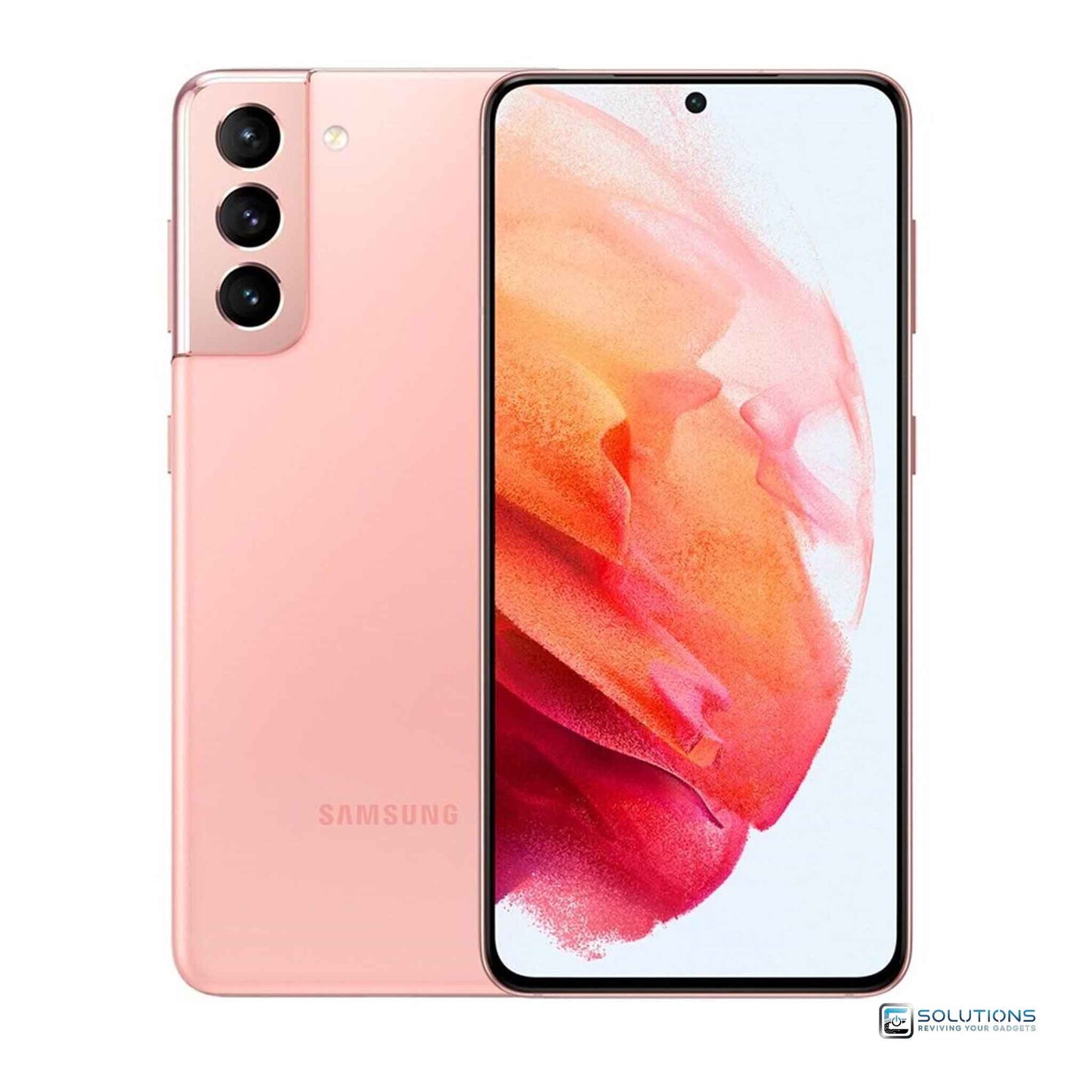 Samsung Galaxy S21 Plus in Phantom Pink— unlocked device available for retail and wholesale, 128GB/256GB storage