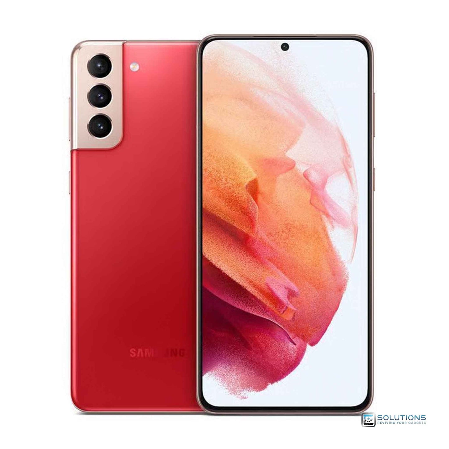 Samsung Galaxy S21 Plus in Phantom Red — unlocked Samsung smartphone offered for retail and wholesale with 128GB, and 256GB storage
