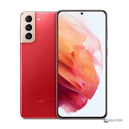 Samsung Galaxy S21 Plus in Phantom Red — unlocked Samsung smartphone offered for retail and wholesale with 128GB, and 256GB storage
