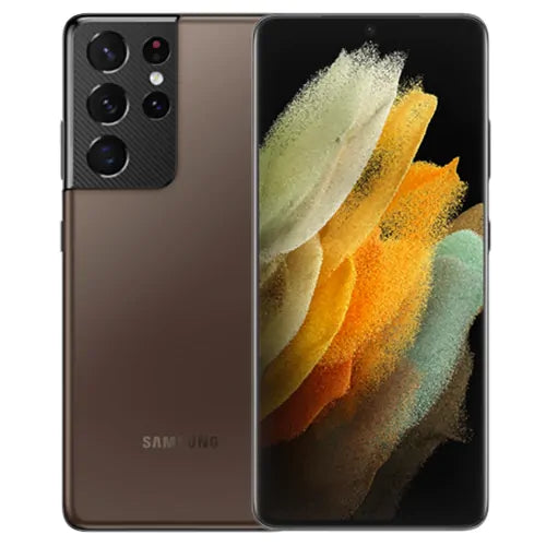 Samsung Galaxy S21 Ultra in Phantom Brown — unique unlocked smartphone available for retail and wholesale with 128GB, 256GB, or 512GB storage capacities