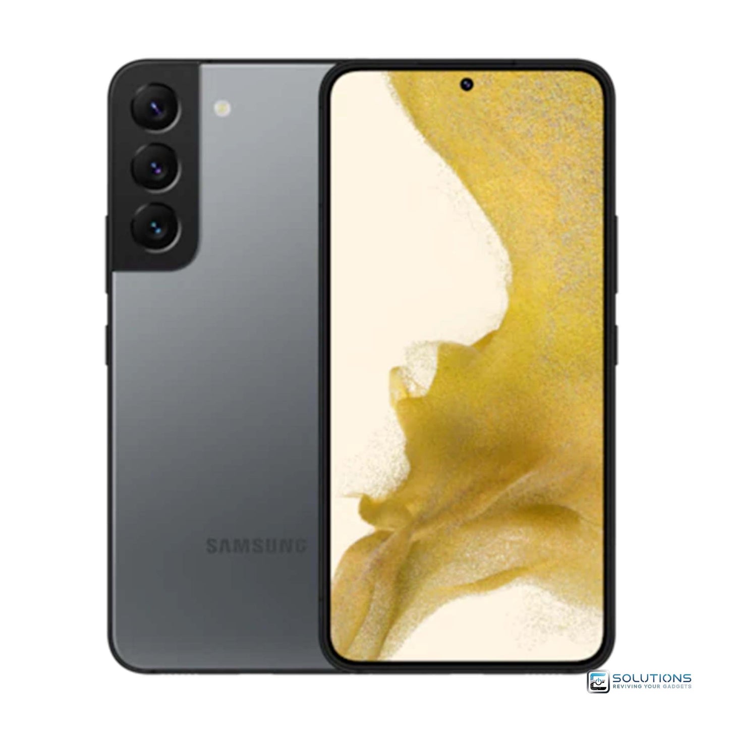 Samsung Galaxy S22 Graphite — modern color option, unlocked device available in 128GB and 256GB storage for retail and wholesale