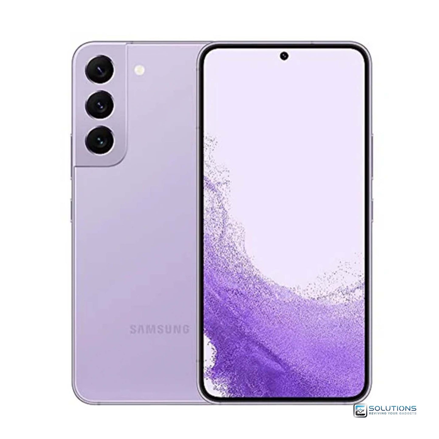 Samsung Galaxy S22 Plus Violet edition — vibrant unlocked phone, available in 128GB and 256GB models for wholesale and retail buyers