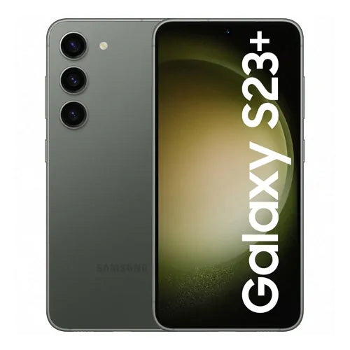 Samsung Galaxy S23 Plus Green edition — stylish unlocked smartphone, available in 256 GB or 512 GB, perfect for retail and wholesale customers
