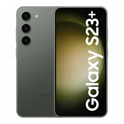 Samsung Galaxy S23 Plus Green edition — stylish unlocked smartphone, available in 256 GB or 512 GB, perfect for retail and wholesale customers