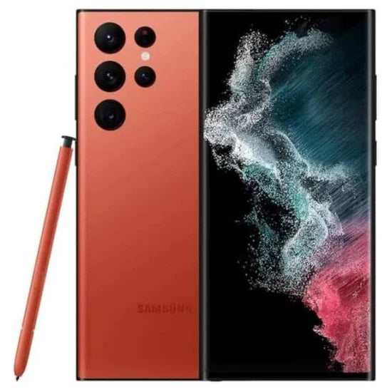 Samsung Galaxy S23 Ultra Red edition — bold unlocked Android smartphone, offered with 256GB, 512GB, and 1TB storage options for wholesale and retail customers