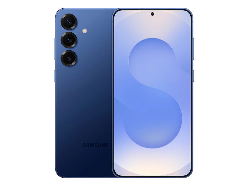 Samsung Galaxy S25 Plus Navy — premium unlocked smartphone in deep navy finish, offered for retail and wholesale in 256GB or 512GB