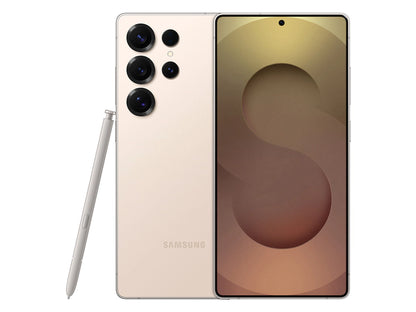 Samsung Galaxy S25 Ultra Titanium Pinkgold — elegant exclusive finish, unlocked smartphone stocked in 256GB, 512GB, and 1TB for wholesale and retail customers